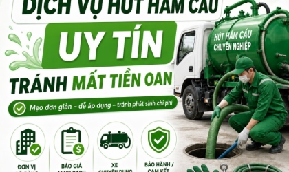 Cách Chọn Dịch Vụ Hút Hầm Cầu Uy Tín, Tránh Mất Tiền Oan