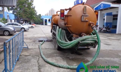 Công Trình Hút Cống Rãnh Tại Cây Xăng Đam Rông – Xử Lý Nhanh, Khơi Thông Hiệu Quả