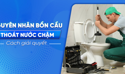 Vì Sao Bồn Cầu Xả Nước Chậm? Nguyên Nhân Ít Người Để Ý