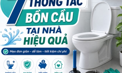 7 Cách Thông Tắc Bồn Cầu Tại Nhà Hiệu Quả | Hút Hầm Vệ Sinh Đam Rông