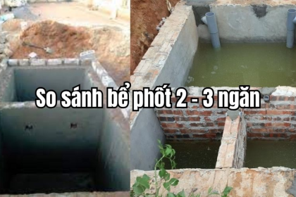 Bể Phốt 2 Ngăn Và 3 Ngăn Khác Gì Nhau?